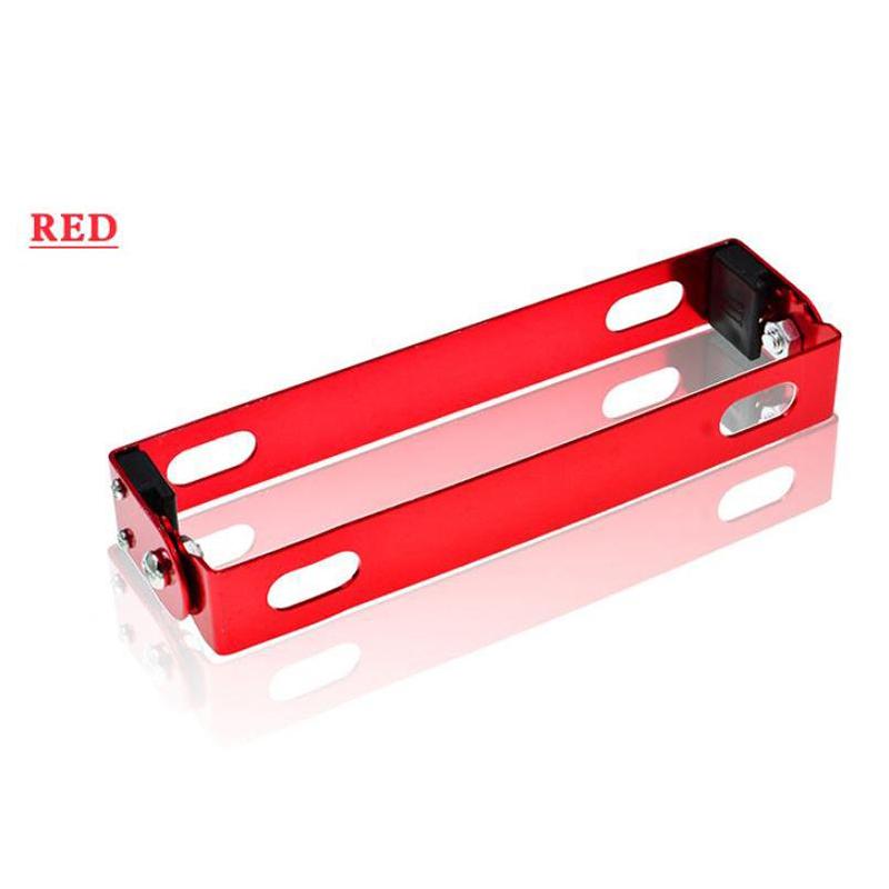 

Universal Adjustable Motorcycle License Number Plate Bracket Rear Turn Signal Lamp Holder Cnc Aluminum Fender Eliminator Kits красный