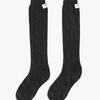 Mellotory Crochet Lace Knee Socks (black)