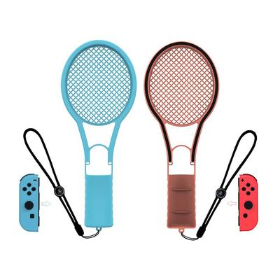 2pcs Ergonomics Tennis Racket ABS Multicolor Joy-Con Handle Holder Shockproof Portable Controller Grips for Nintendo Switch 2