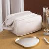 MDNG Portable Double Zipper Cosmetic Bag
