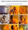 High-End Double-Head Sunset Floor Lamp: Water Ripple Iron Design for Living Room Atmosphere