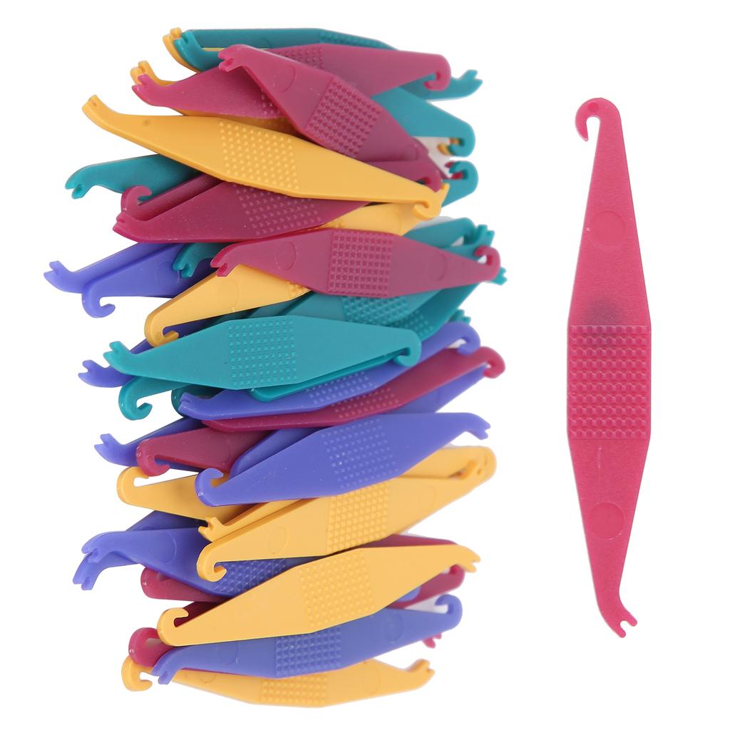 40 stücke Dental Gummibänder Placers Kieferorthopädische Dental Zähne Kunststoff Elastische Gummiband Placers