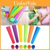 Moldes de Silicone Coloridos Push Up para Picolés Congelados para Deliciosas Guloseimas Caseiras
