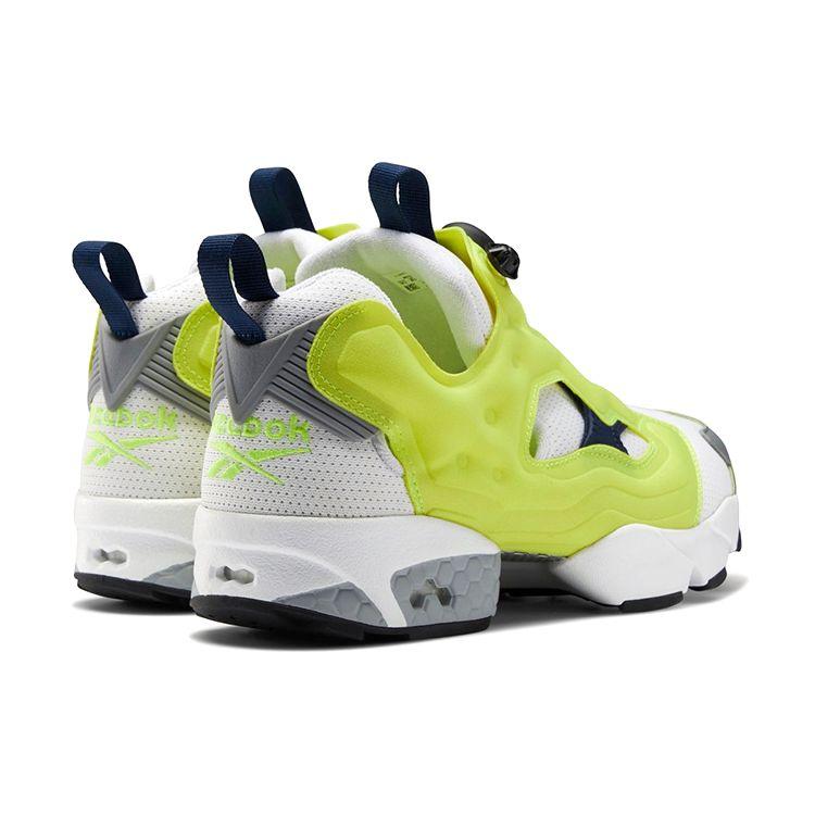 Reebok InstaPump Fury OG Solar Yellow Unisex Sneakers White Collegiate-Navy GZ3242