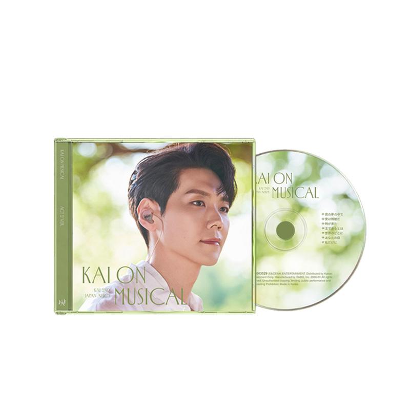 KAI – 2-й японский полноформатный альбом  KAI ON MUSICAL  (Акт 2 Вер.) 1PCS