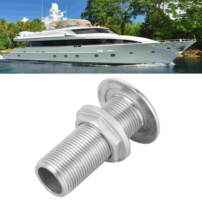 3/4in Marine Boat Deck Filler Key Drain Vent Cap With Mirror Polishing Stainless Steel Hardware