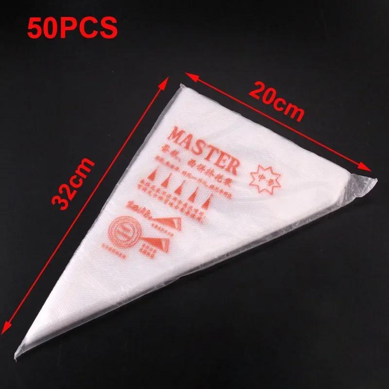 Disposable Piping Bags Kit Professional Cake Decorating Tools for Cupcakes Baking Fondant Pastry