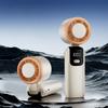 Outdoor Mini Cooling Fan For Travel Camping Digital Display 100 Speed Mini Small Fan For Summer