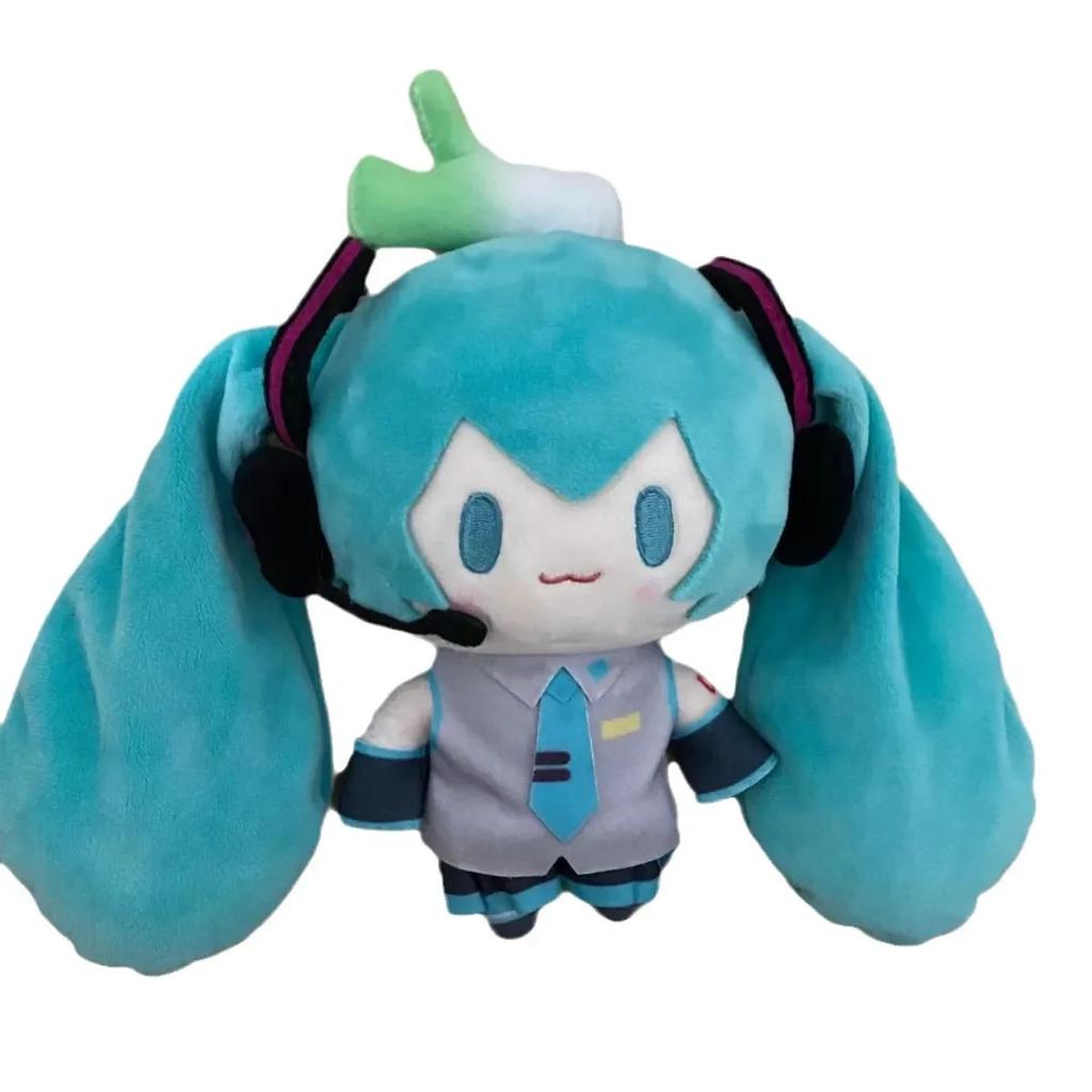 16CM Hatsune Miku Fufu Peluche Bambola Anime Kawaii Carina Fresca Giocattoli Bambole Peluche Regali di Compleanno Intorno Carina Bambola Fidanzata FAN--