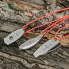 Ultralight Titanium Emergency Survival Whistle - 120dB, Portable & Durable