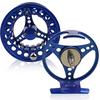 Fly Fishing Reel with Large Arbor 2+1BB CNC Machined Aluminum Alloy Body and Spool Fly Fishing Wheel