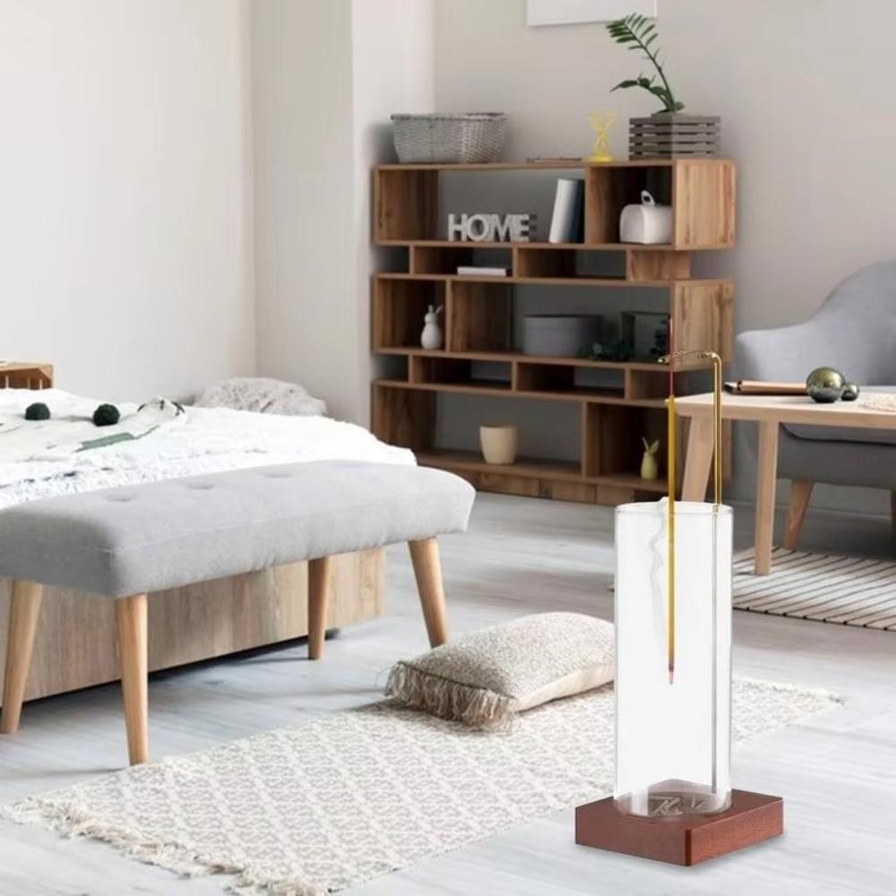 Zen Style Incense Stick Stand Minimalist Incense Burner Glass Incense Holder  Wellness Center