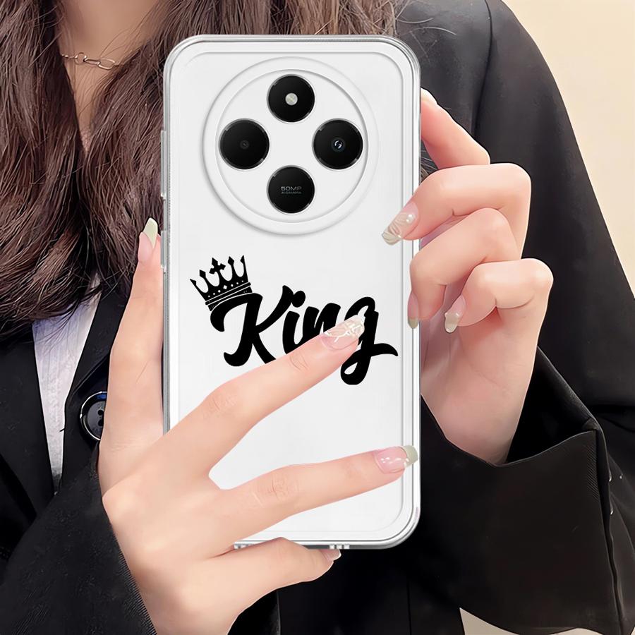 Case for Xiaomi Poco X3 Pro X3 NFC Soft Phone Cover King And Queen