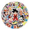 10/30/50pcs Cartoon Dragon Ball Graffiti Stickers Classic Manga Son Goku Decals DIY Skateboard Helmet Anime Graffiti Sticker Toy