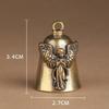 Angel Relief Carved Angel Bell Vintage Guardian Bell Fashion Jewelry Lucky Charm Bell  Home Decor