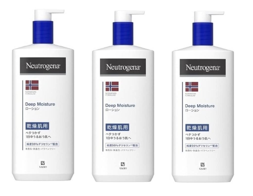 Neutrogena Formuła Norweska Głęboko Nawilżające Mleczko do Ciała (450 ml) 3 szt