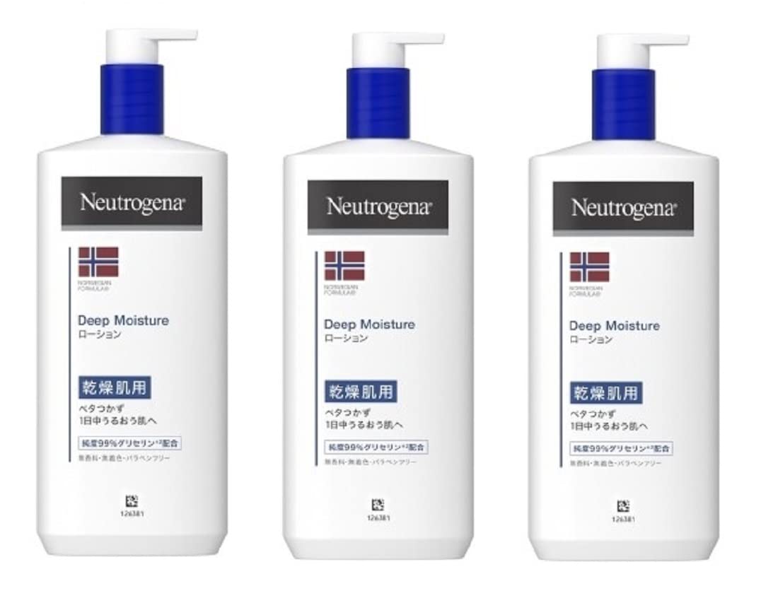 

Молочко для тела Neutrogena Norwegian Formula Deep Moisture (450мл) 3 упаковки