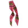 Silk Scarf Long Strip New Multi-functional Headscarf Decorative Small Scarf Niche Design Sense Bow Tied Hair Braided Headband