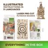 Ugears Old Clock Tower Wooden Puzzle Craft Model No Glue or Tools Required Easy for Adults and Men - -