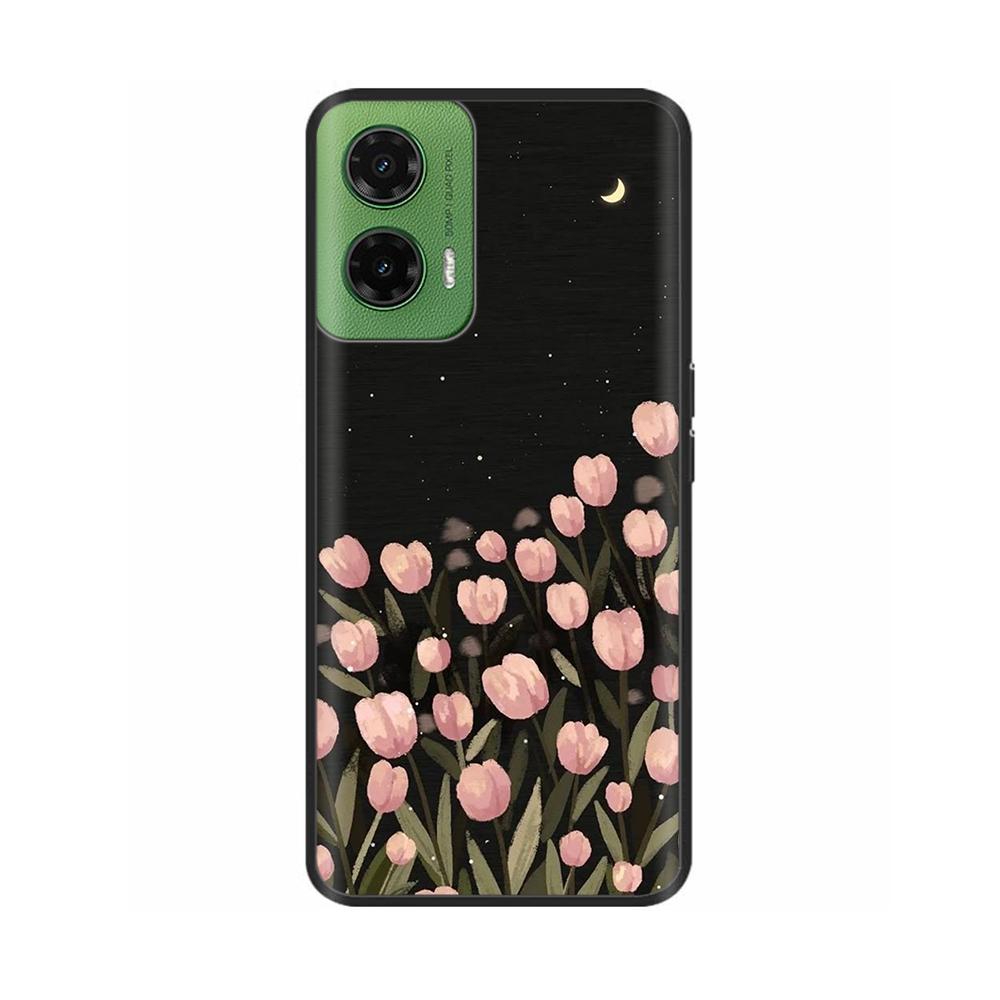 Für Motorola Moto G35 5G Hülle G 35 Niedlich Weiches Silikon Anti-Fall Hohe Qualität Schutzhülle für Moto G35 XT2433-5 MotoG35