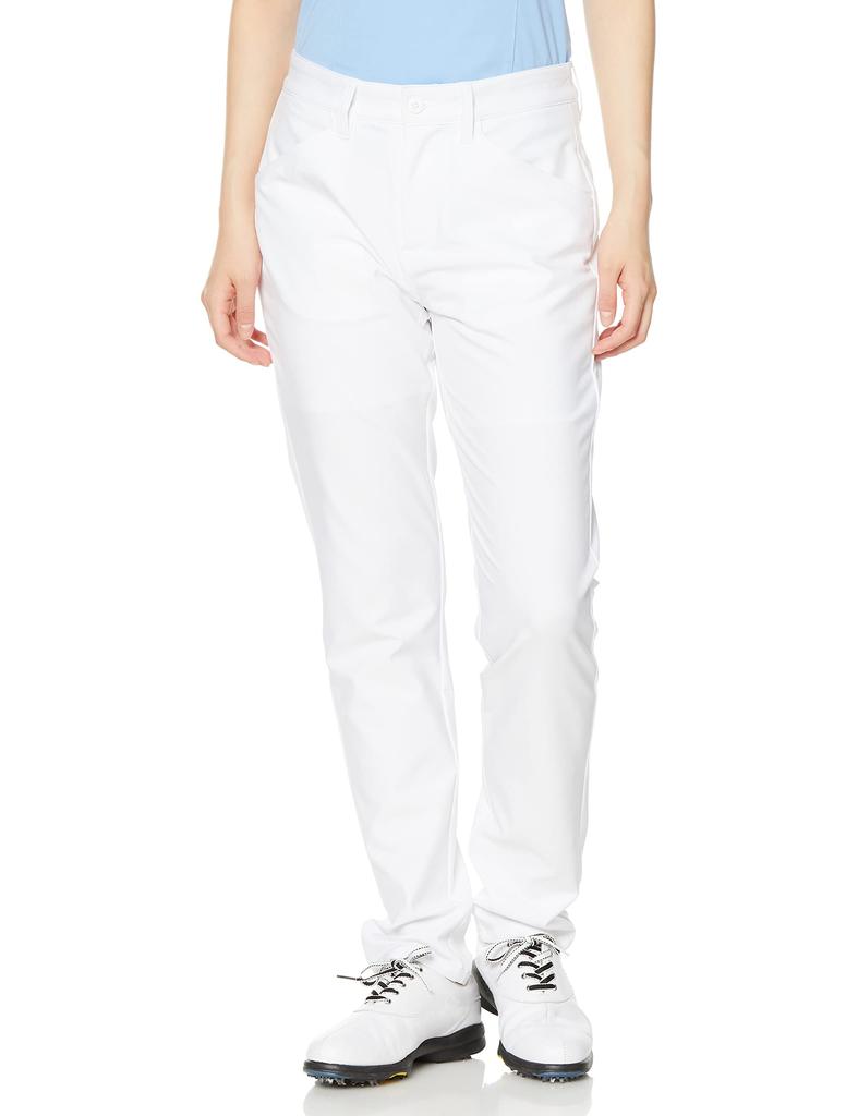 FootJoy Modern Classic Water-Repellent Stretch Long Pants, White, Women's, Medium, 80572-M