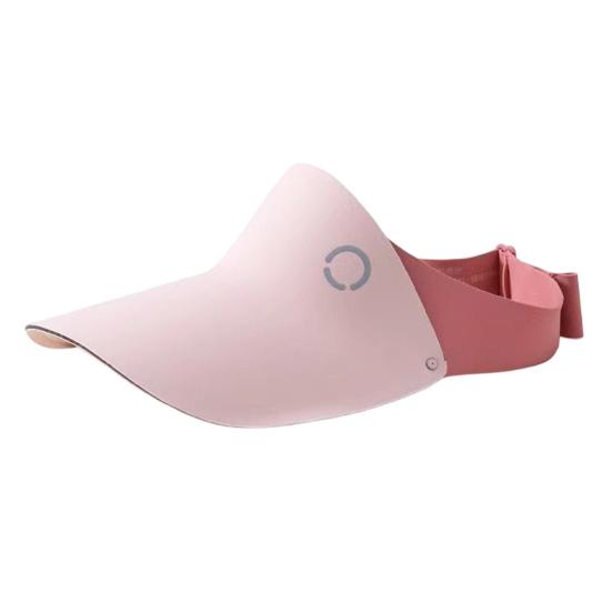 

Children Sun Visor Hat Lightweight UV Protection Tennis Sports Cap Breathable Boys Girls Summer Outdoor Anti-UV Wide Brim Hat розовый
