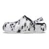 Crocs Baya Lined Clog Fleece Lined White Gray Slippers Unisex 'White Grey'