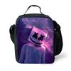 Marshmallow DJ Lunchtasche - Große Kapazität Thermoisolierte Kühltasche für Schüler und Picknicks