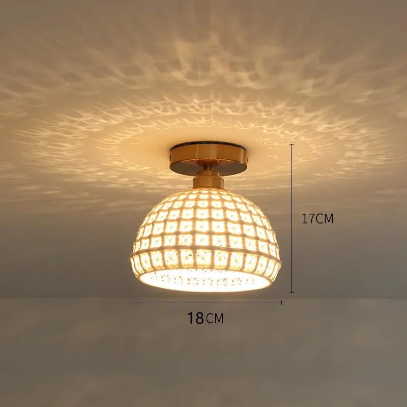 

Modern LED Pendant Lights Nordic Home Decor Living Room Hanging Lamps Bedroom Kitchen Lighting Ceramic Lights Cafe Light Fixture