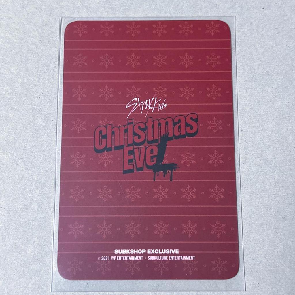 [USED] Stray Kids Christmas Eve Trading Card Seungmin Subk
