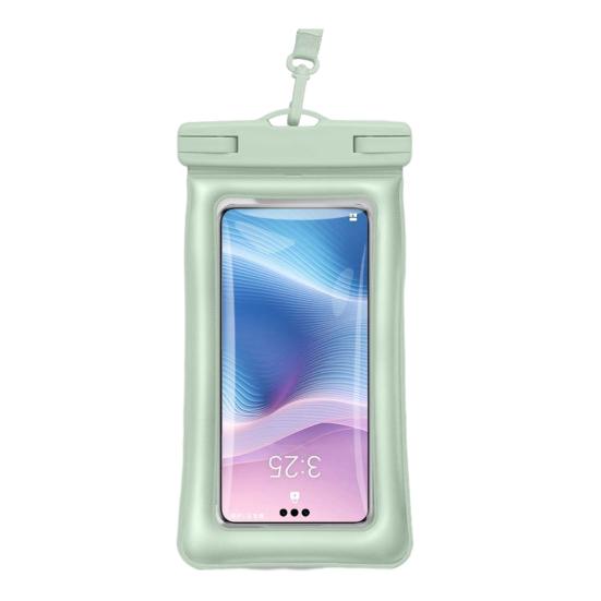 Waterproof Phone Pouch with Detachable Lanyard Transparent Floating Cell Phone Dry Bag Case Protector Beach Kayak Cruise Travel Essentials