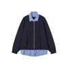 Demana Faux Two-Piece Lapel Shirt Jacket
