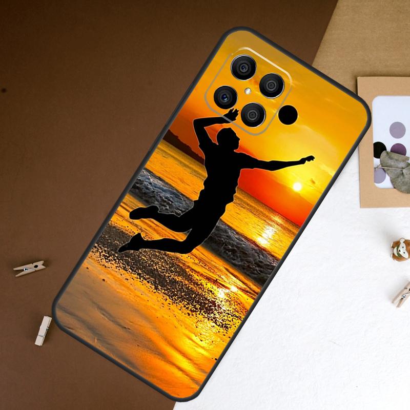 Volleyball Sport Case For Honor X9a X8a X6a X7a X9b X7 X8 X9 8X Cover For Honor Magic 5 6 Pro 50 70 90 Lite
