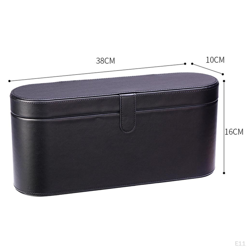Travel Hair Dryer Storage Box Case Air Brush and Attachments, with Handle Magnetic Flip Bag Only