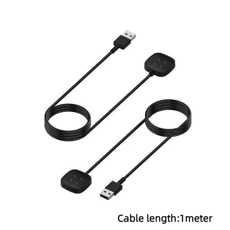 Nabíječka USB Nabíječka Chytré hodinky Nabíjecí kabel Základna Příslušenství 1M Pro Fitbit Sense1/Sense 2/Versa 4/Versa 3