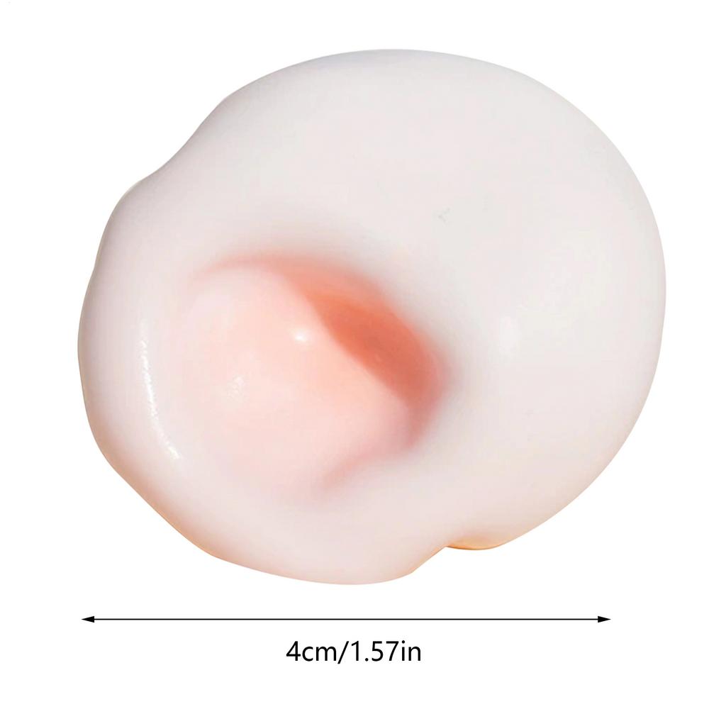 Realistic Mochi-like Texture Stress Ball Soft Fidget Sensory Toy For AutismSlow Rebound Squeeze Toy For Adults Kids Christmas