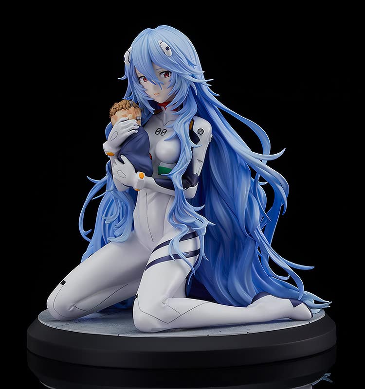 Good Smile Company SMILE Rebuild of Evangelion Rei Ayanami Long Hair plastová malovaná hotová figurka (DOBRÁ SPOLEČNOST) Ver. 1/7