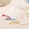 5PCS Handmade Soap Foaming Net Foaming Net Facial Cleanser Cleansing Net Face Soap Bag Foamer 9.5*15cm Random Color