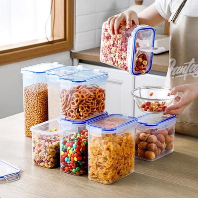 Moisture-Proof Kitchen Storage Jar for Cereal, Grains, Rice, and Snacks