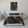 "Forest Deer and Nature Pattern" Bedding Duvet Cover Set  (1*Duvet Cover 2*Pillowcases, without duvet insert)