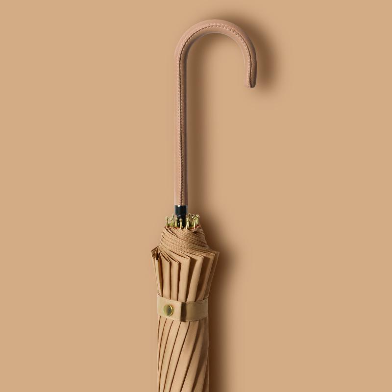 16 Bone Long Shank Straight Rod Umbrella Double Large Large Children's Umbrella Set Business