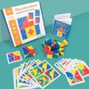 Cube Space Creative Puzzle: Educational Building Blocks for Young Children's Logical Thinking and Intelligence Development.