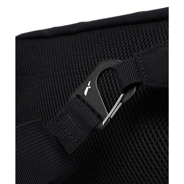 Aigle Official Hiking Crossbody Bag ZNHBN17 Black Water-Repellent