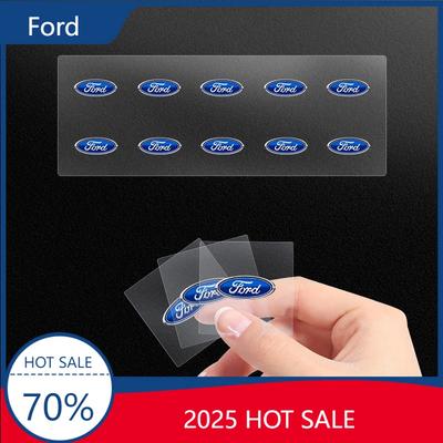 2025 Hot For Ford Car Logo Waterproof Suitable Car Decorative Adhesive Medium Size Sticker For Ford Ranger Focus Kuga Mustang Mo