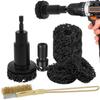 Wheel Hub Rust Removal Tool Polishing Grinder Brush for Brake Dust Cleaning Drill Attachment for Restoration & Maintenance