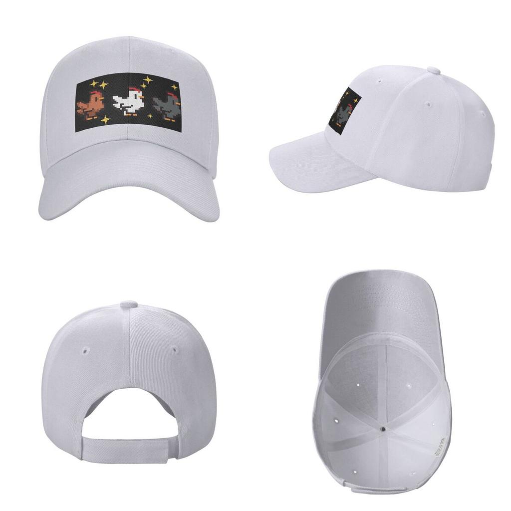 Unhappy Chickens Stardew Valley Game Cute Cartoon Baseball Caps Fashion Men Women Hats Outdoor Cap Hiphop Baseball Hat Casquette