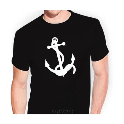 Anchor Hamburg Ship T-Shirt Sticker OEM Tuning Men T Shirt Print Cotton Short Sleeve T-shirt