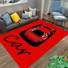car Pattern Printed Rug suitable for living room game room computer room bedroom carpet home Halloween gift birthday gift