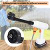 Electric Pressure Washer, 180W Portable Auto Cordless Electric Power Washer with 6-in-1 and Adjustable Nozzle 2 Batteries 1 Charger