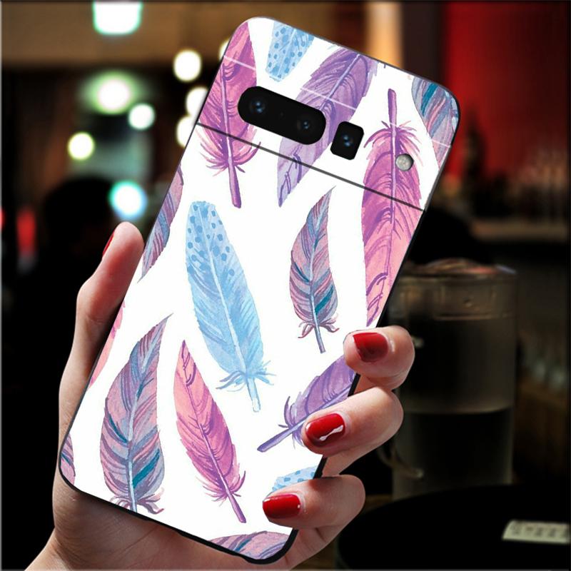 Phone Case For Google Pixel 10 Pro XL 9 Pro XL 9A 8 7 6 Pro Pixel 8A 7A 6A Pixel 8 7 6 5 Feather